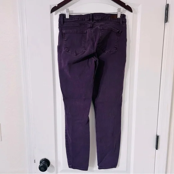 Paige Verdugo Ankle Jeans Purple Size 28 - Picture 5 of 8